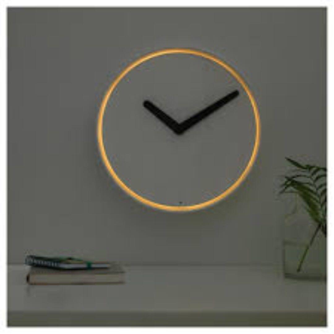 IKEA STOLPA Wall Clock, 32 cm, Furniture & Home Living, Home