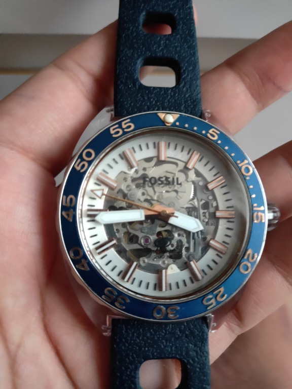 Jam tangan pria Fossil BREAKER REVEAL SPORT AUTOMATIC SILICONE