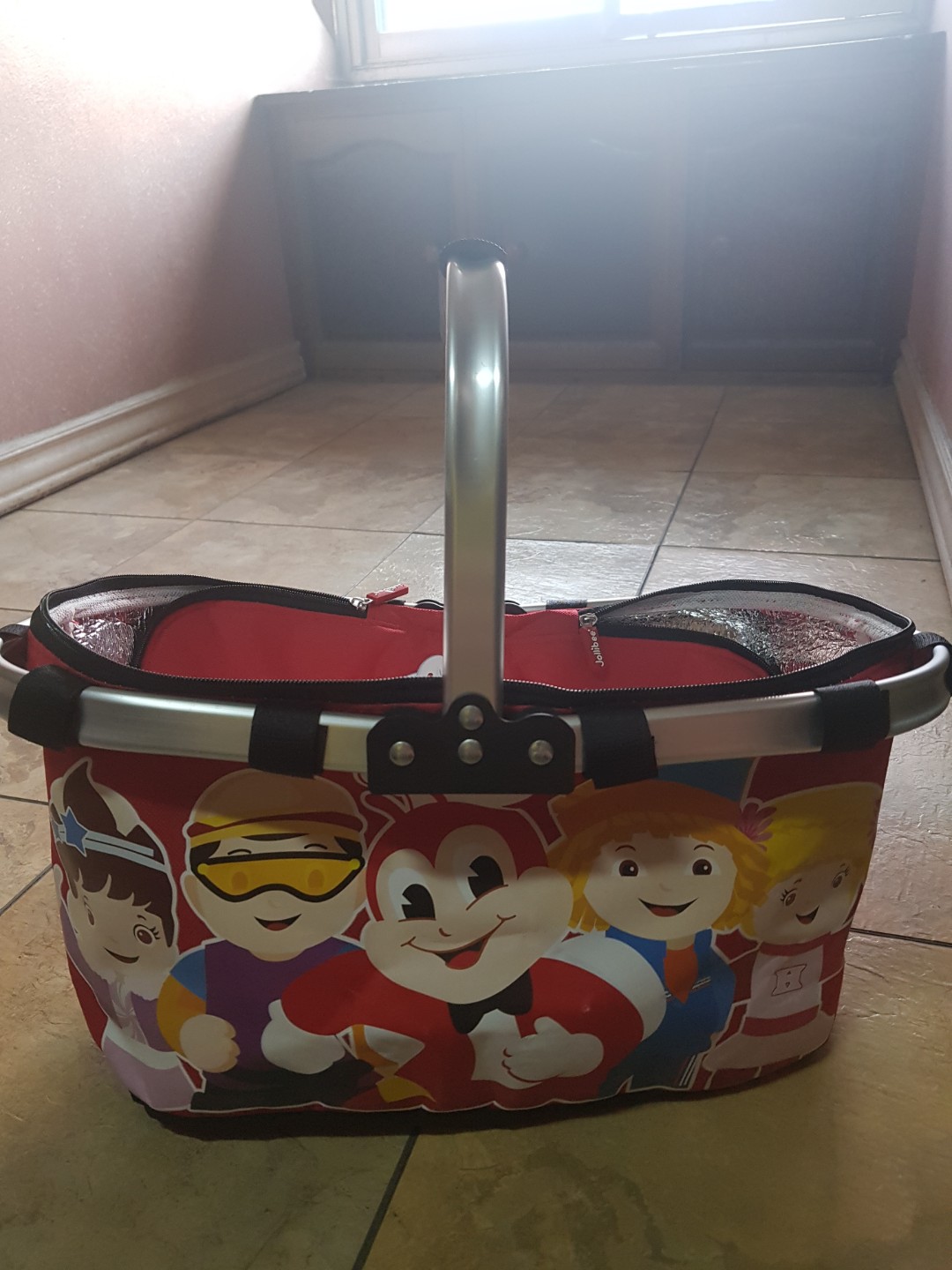 Jollibee Picnic Basket, Hobbies & Toys, Travel, Travel Essentials