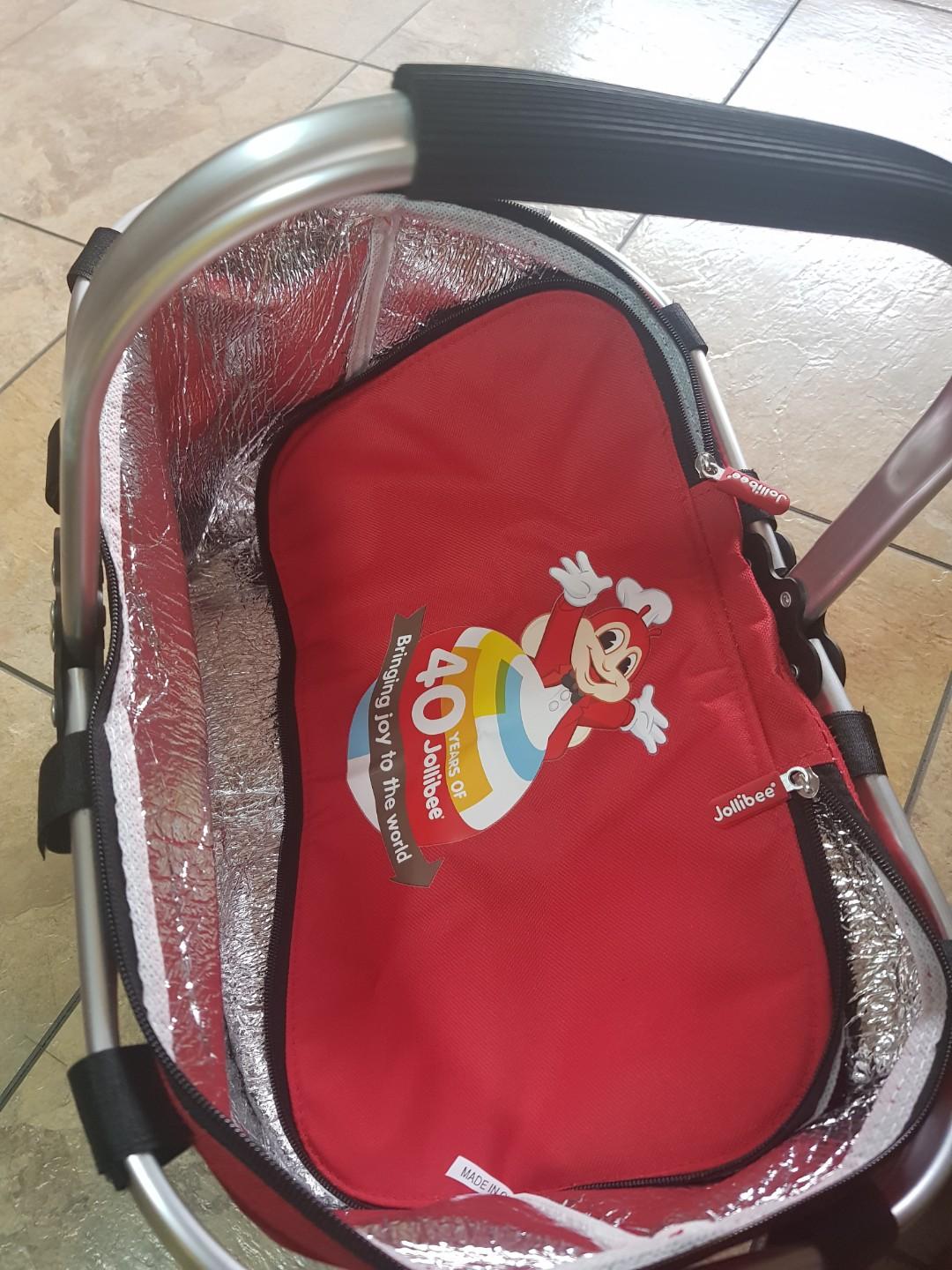 Jollibee Picnic Basket, Hobbies & Toys, Travel, Travel Essentials
