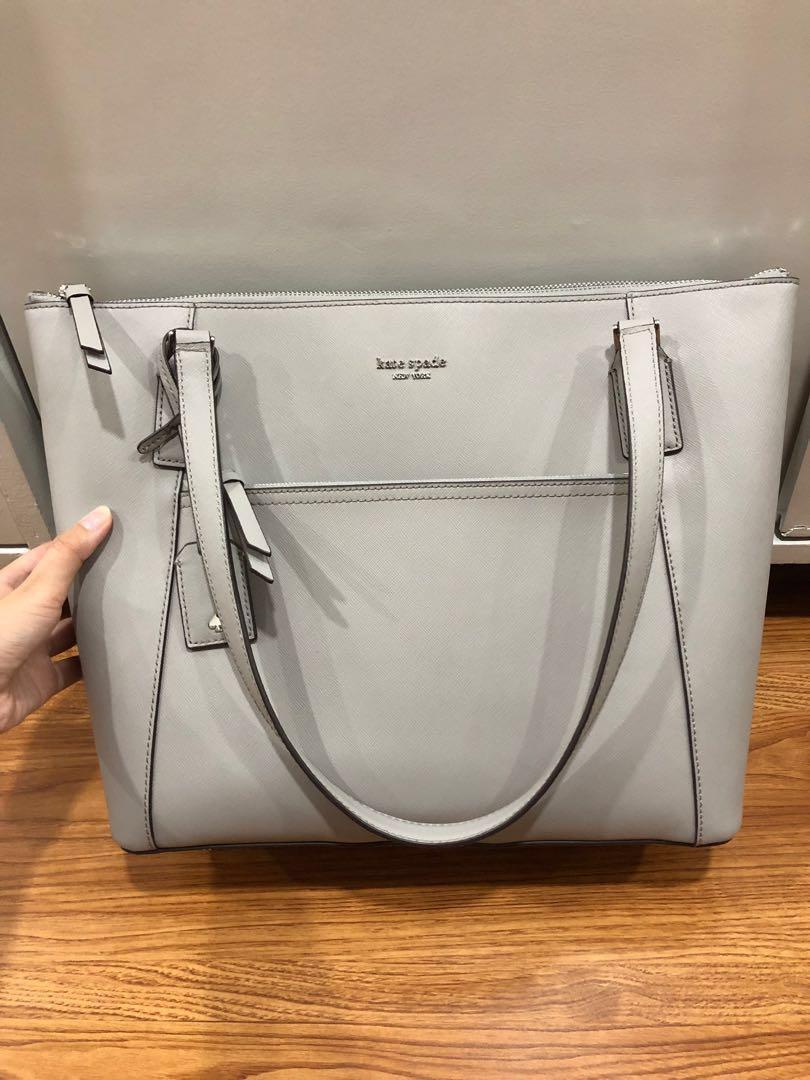 Kate spade cameron 2025 pocket tote soft taupe
