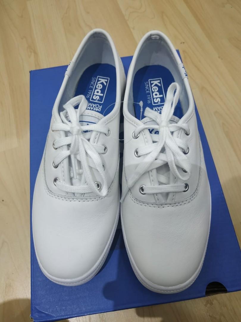 Keds Champion Core Leather White New 50 off