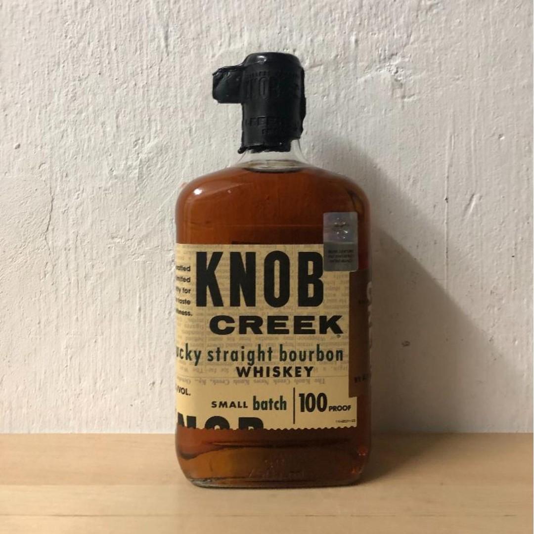 Knob Creek Small Batch Kentucky Straight Bourbon Whiskey 留名溪小批次波本威士忌 嘢食 嘢飲 酒精飲料 Carousell