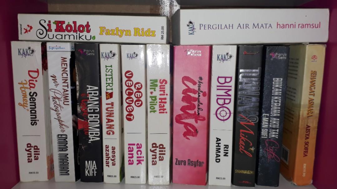 Malay Novel Malay Fiction Books Books Stationery Fiction On Carousell