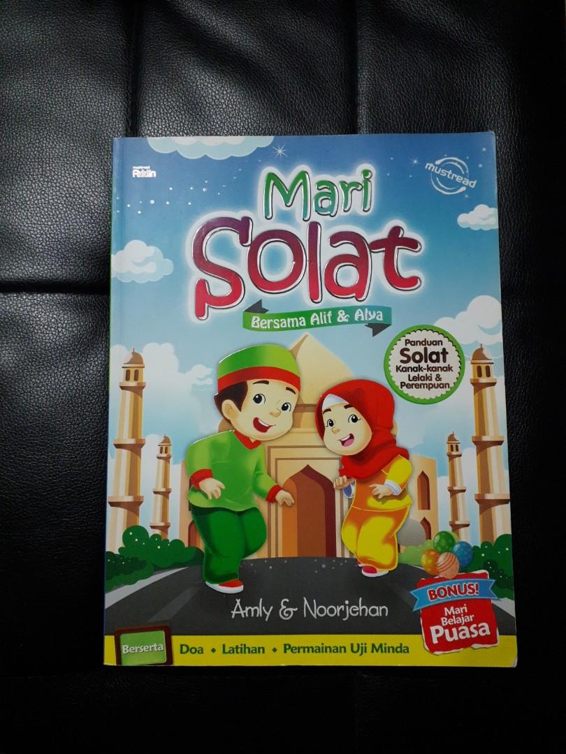 Mari Solat Bersama Alif Alya Panduan Solat Lelaki Perempuan Books Stationery Non Fiction On Carousell