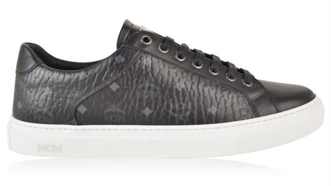 Mcm black sneakers store