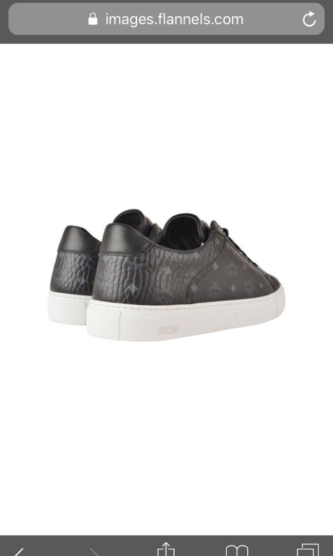 Mcm white trainers store