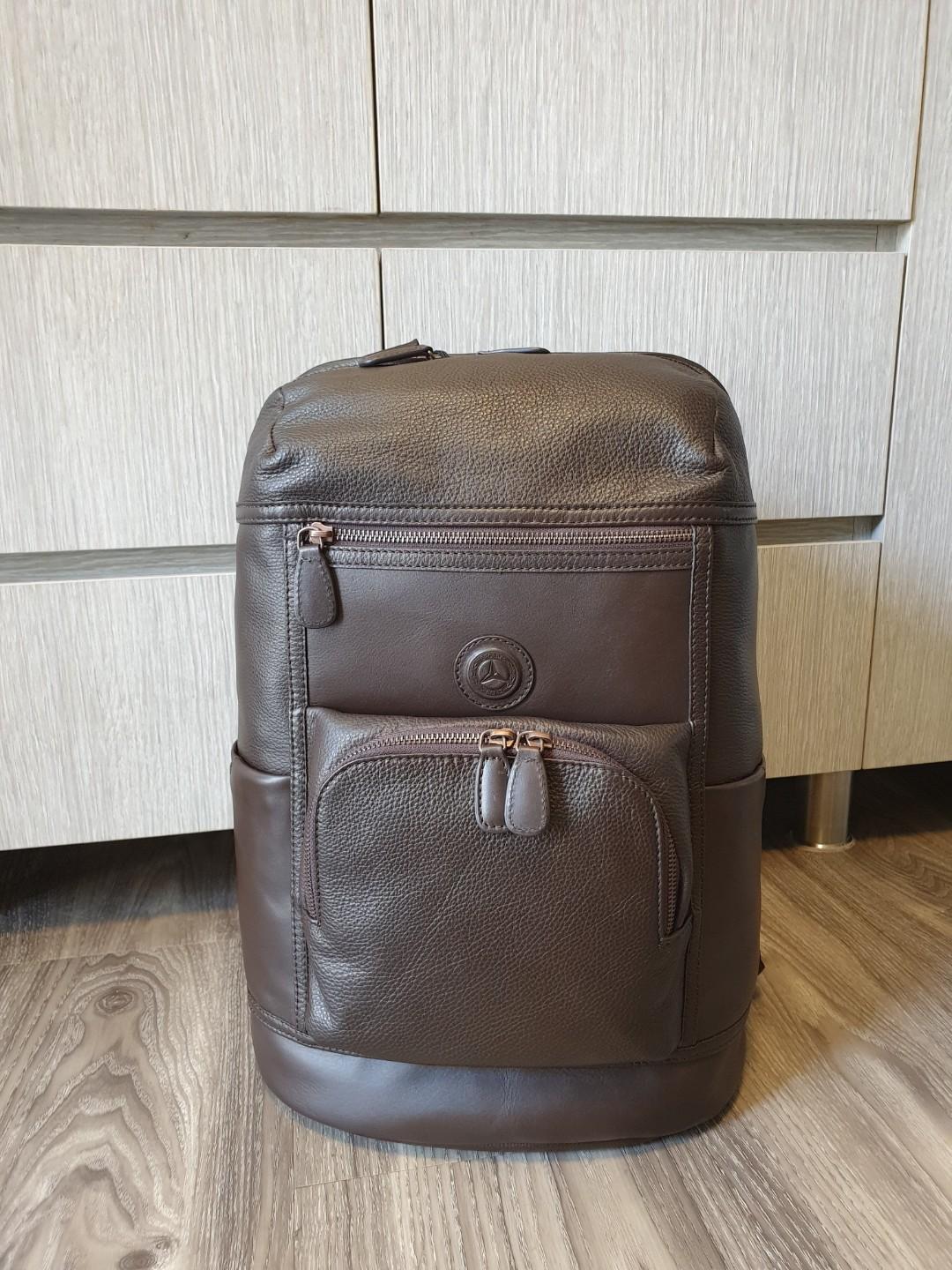 Mercedes benz leather backpack outlet