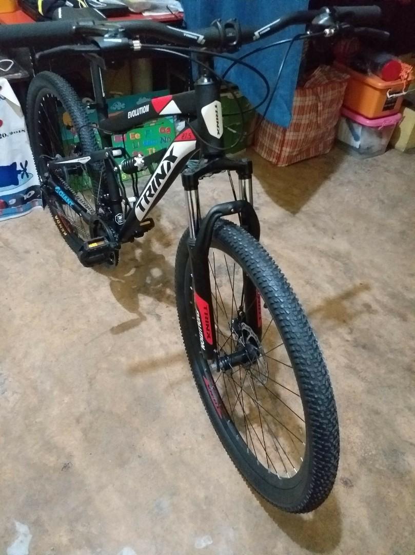 Trinx evolution full suspension specs cheap