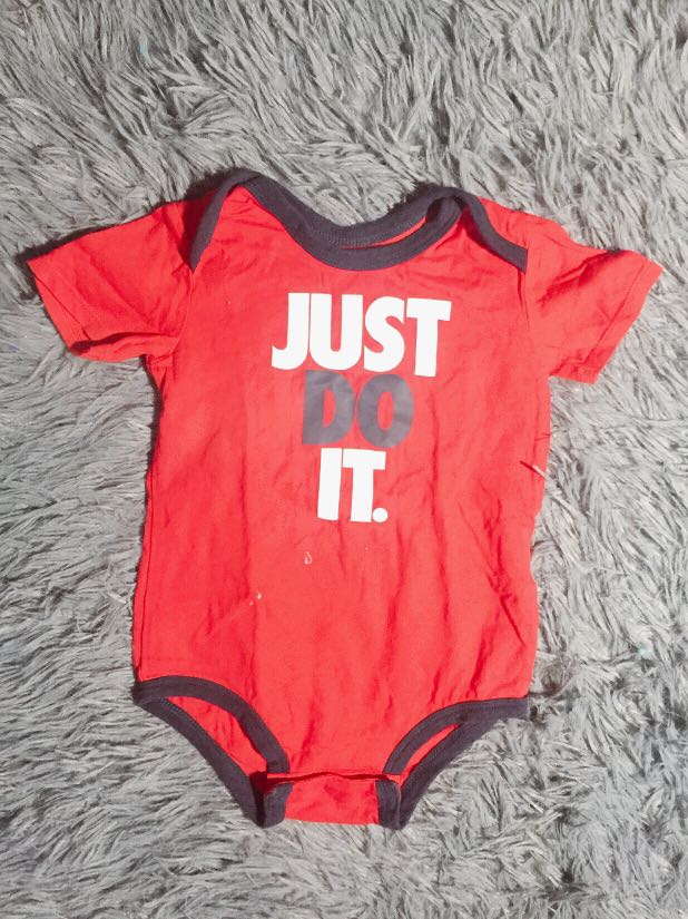 red nike onesie
