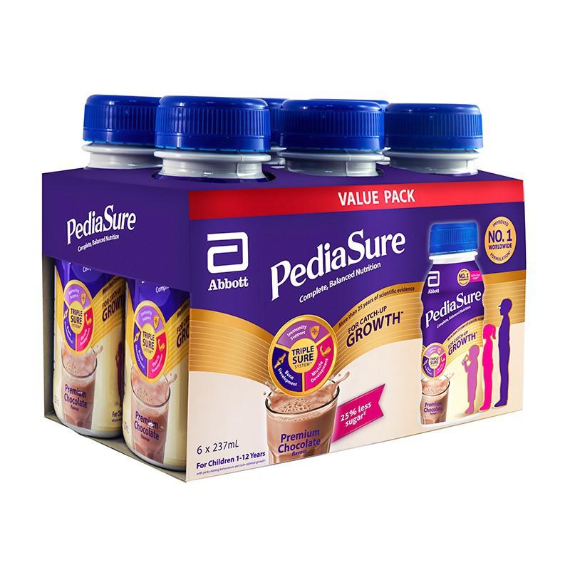 Pediasure chocolate ready to drink x 5 bottle, Babies & Kids, Nursing