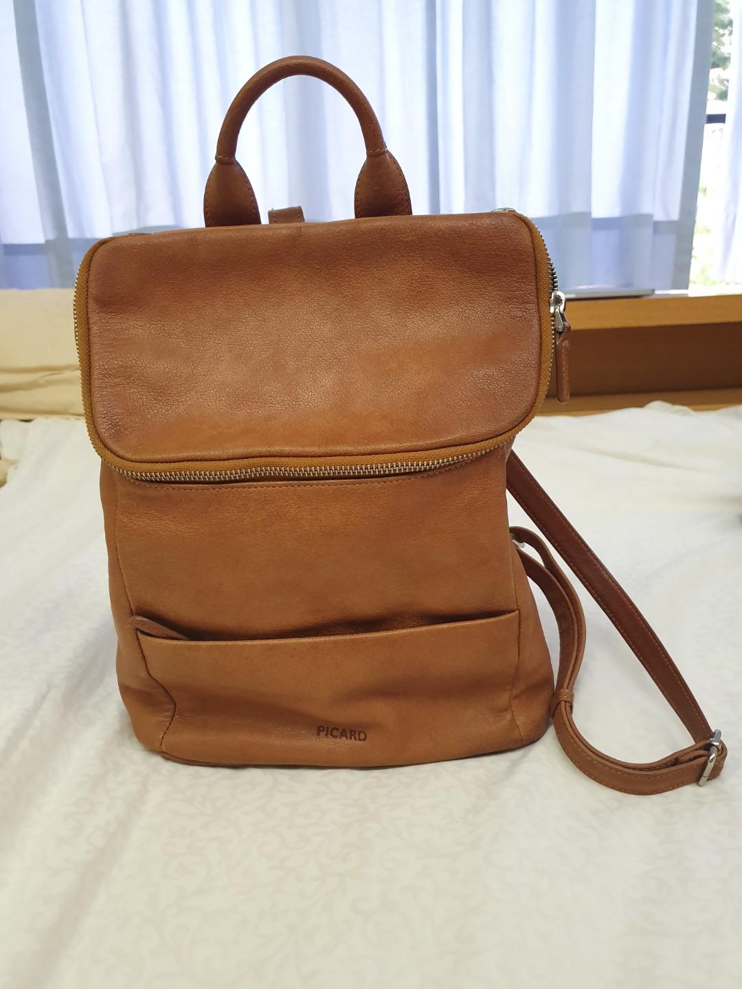 picard leather backpack