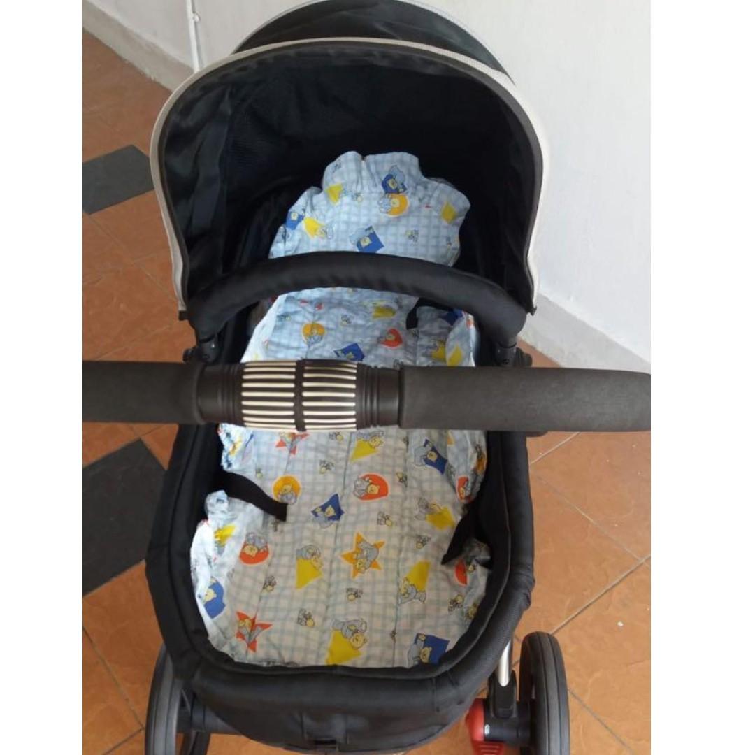 fully reclining stroller for newborn