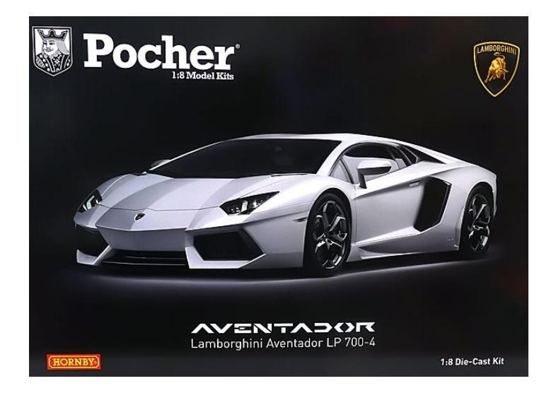 Pocher 1 8 Lamborghini Aventador LP700 4 Die Cast Model Kits