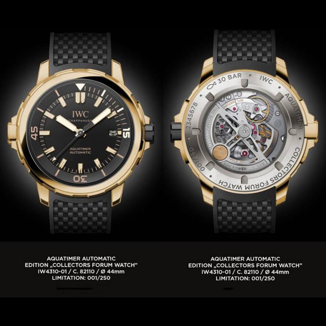RARE BRAND NEW IWC AQUATIMER BRONZE CF4 LIMITED EDITION 2018