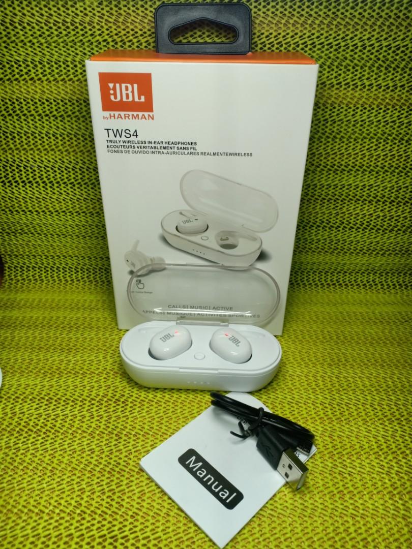 Manual de sales audifonos jbl tws4