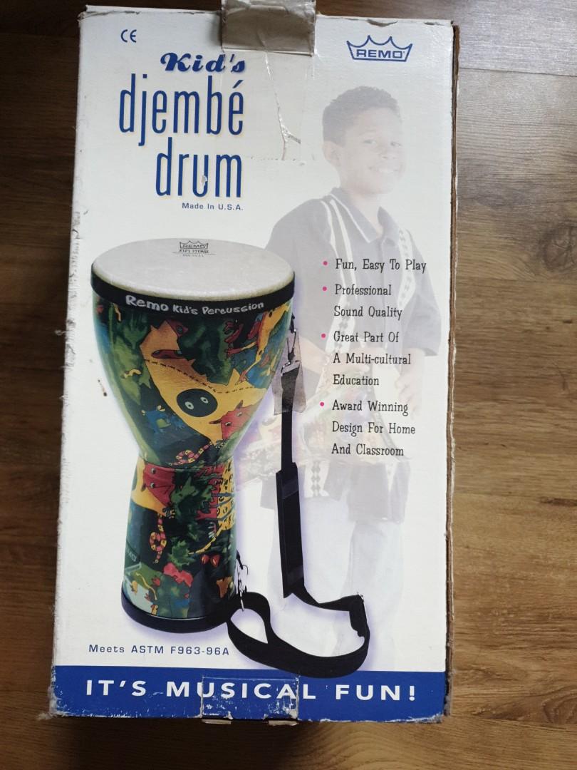 Remo Djembe Music Media Music Instruments On Carousell Kid`s djembe 8`, remo kids djembe 8 африканский барабан джембе (детская серия). carousell