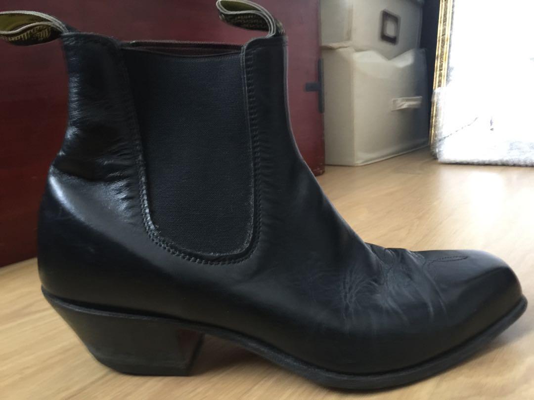 RM Williams Black Santa Fe mens boots, Men's Fashion, Footwear, Boots ...