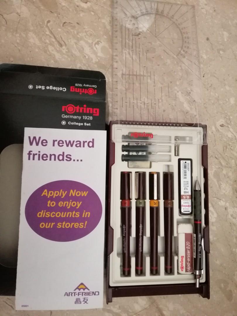 Rotring Pen Books Stationery Stationery On Carousell