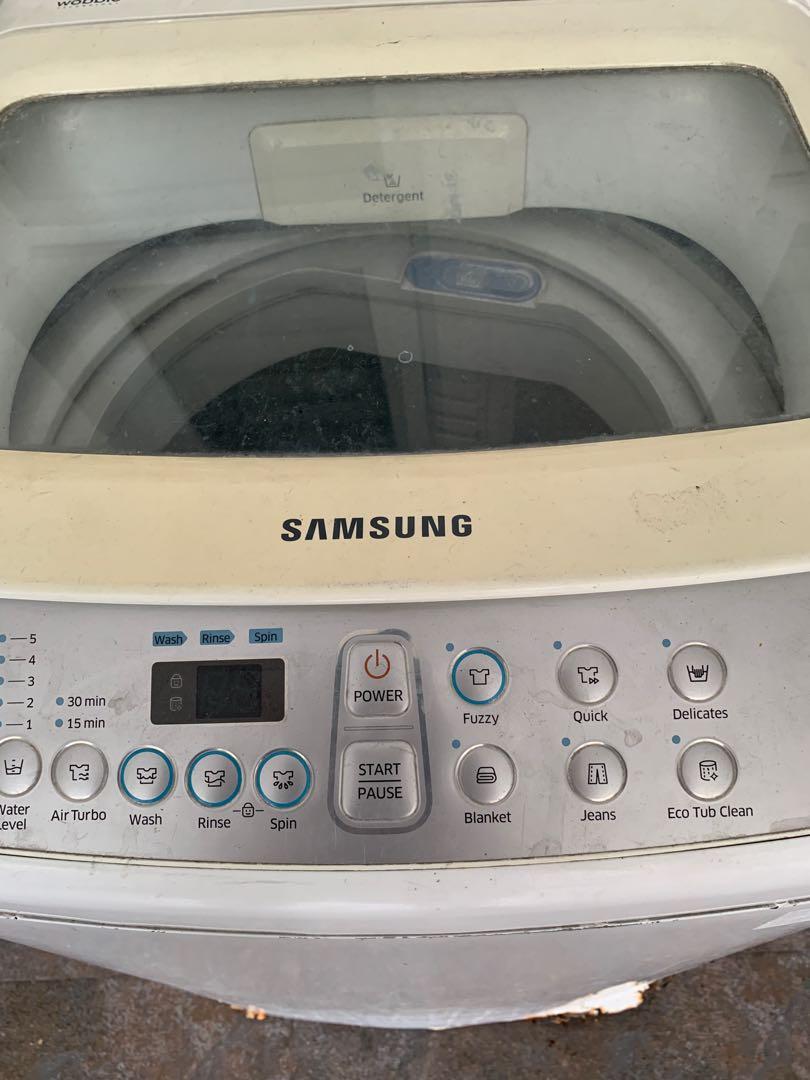 Samsung Washing Machine Wobbler Tv Home Appliances Washing Machines And Dryers On Carousell