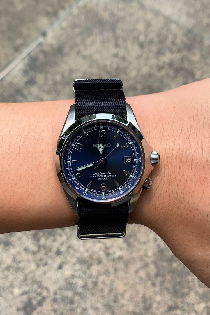 Withdrawn] Seiko Blue Alpinist SPB089 USA Limited Edition, Mobile Phones &  Gadgets, Wearables & Smart Watches on Carousell