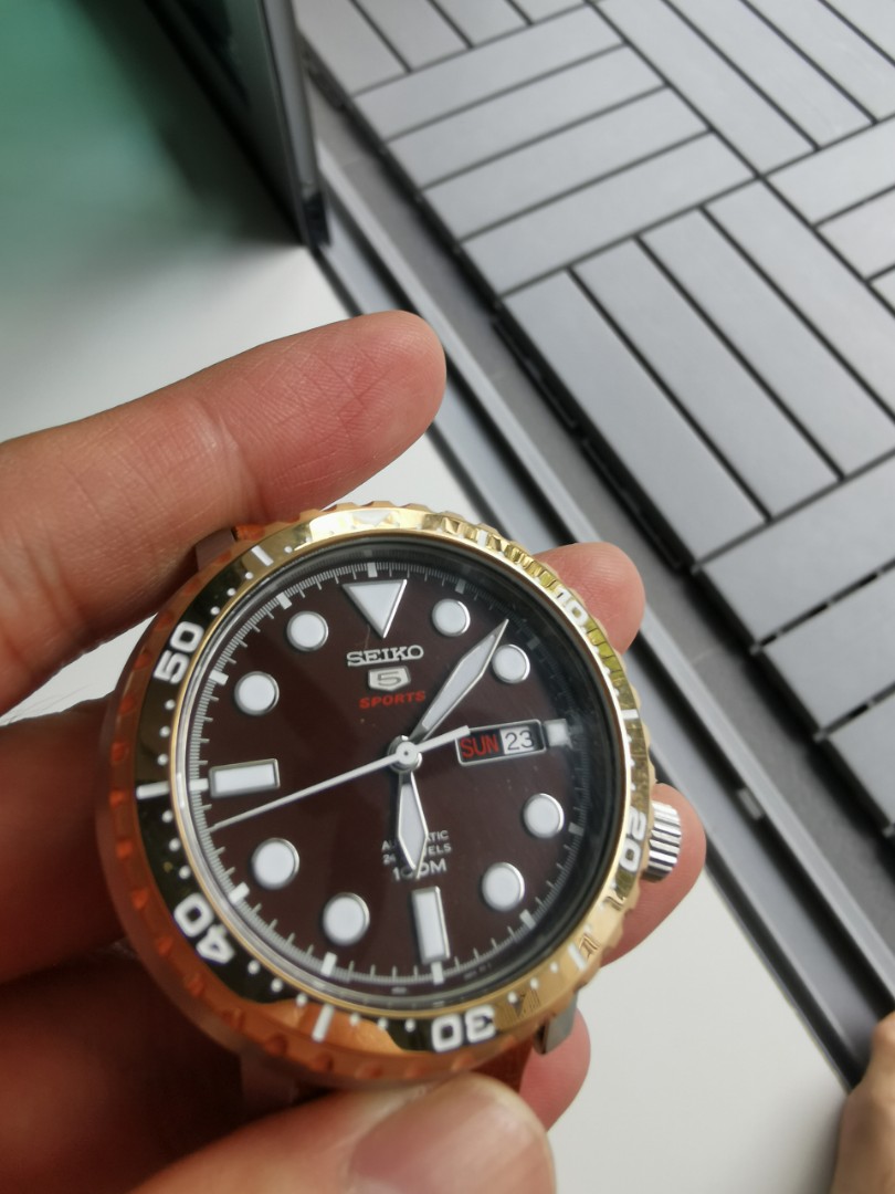 Seiko SRPC68 bottle cap root beer, Luxury, Watches on Carousell