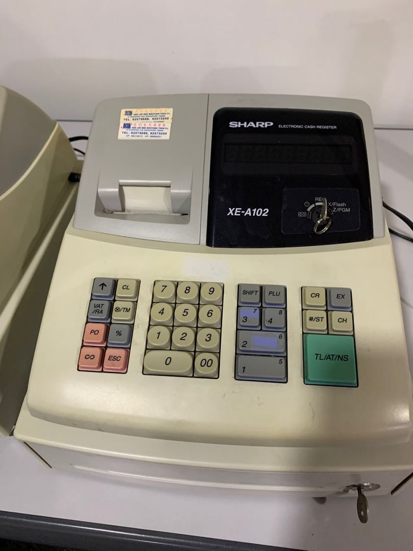 Sharp cash register, Computers & Tech, Office & Business Technology on