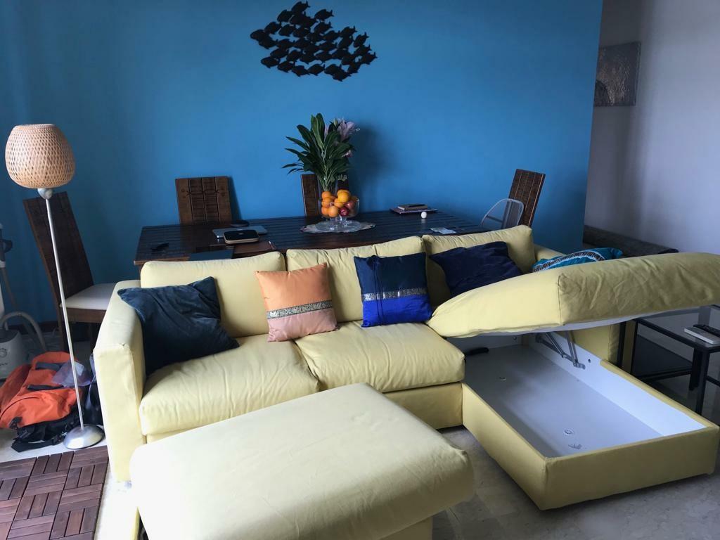 Sofa W Machine Washable Cushions Furniture Home Living Furniture Sofas On Carousell