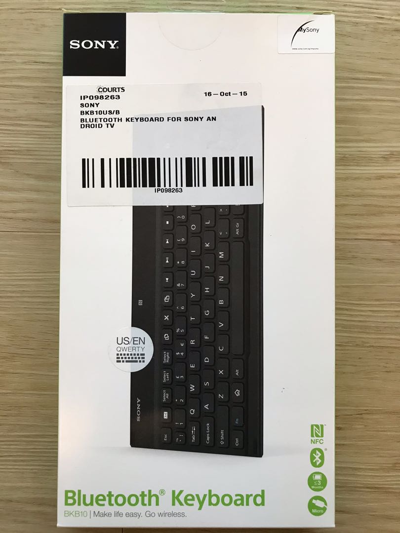Sony Bluetooth Keyboard, Electronics, Others on Carousell