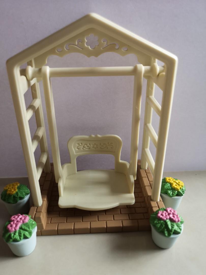 sylvanian families garden swing