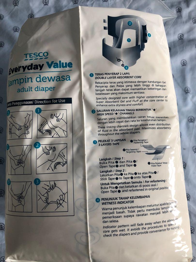 Tesco Adult diapers