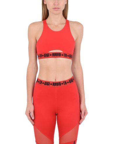 Tommy Hilfiger X Gigi Hadid Sports Bra In Red, Women'S Fashion, Tops,  Sleeveless On Carousell