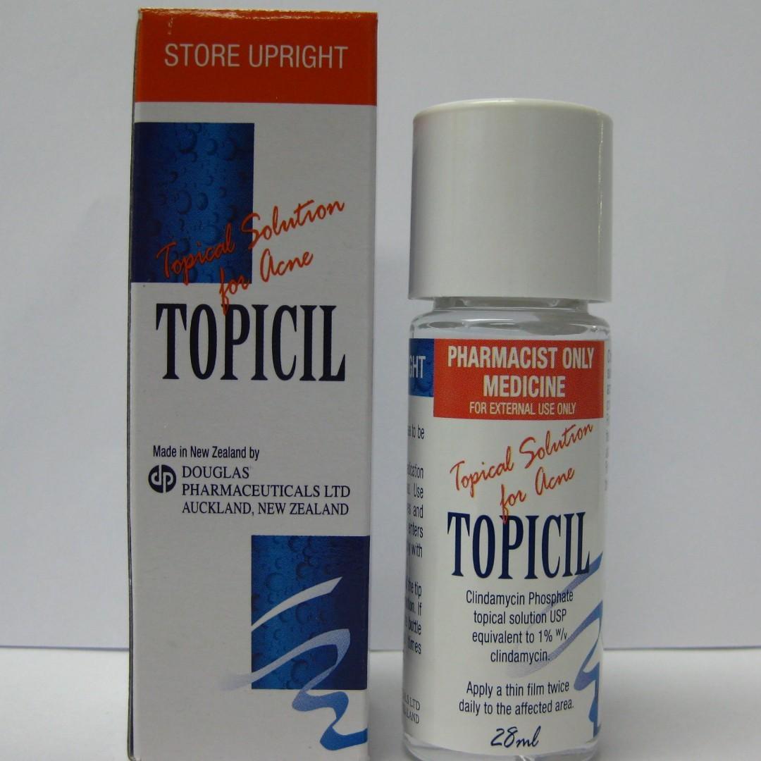 Topicil Topical Solution for Acne (CLINDAMYCIN 1) on Carousell