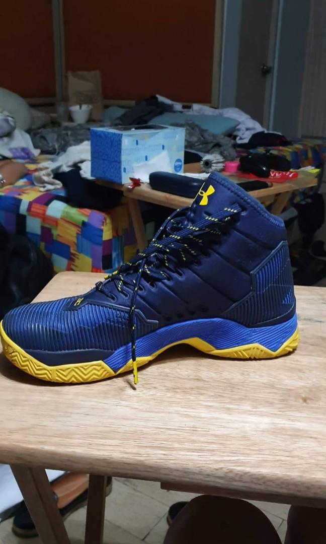 Stephen curry shoes deals 2 blue men
