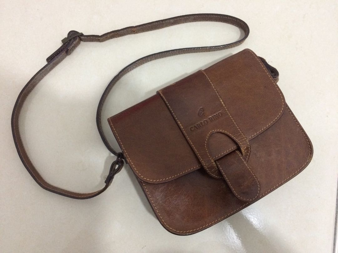 Vintage Carlo Rino Sling Bag 27 years old Women s Fashion Bags