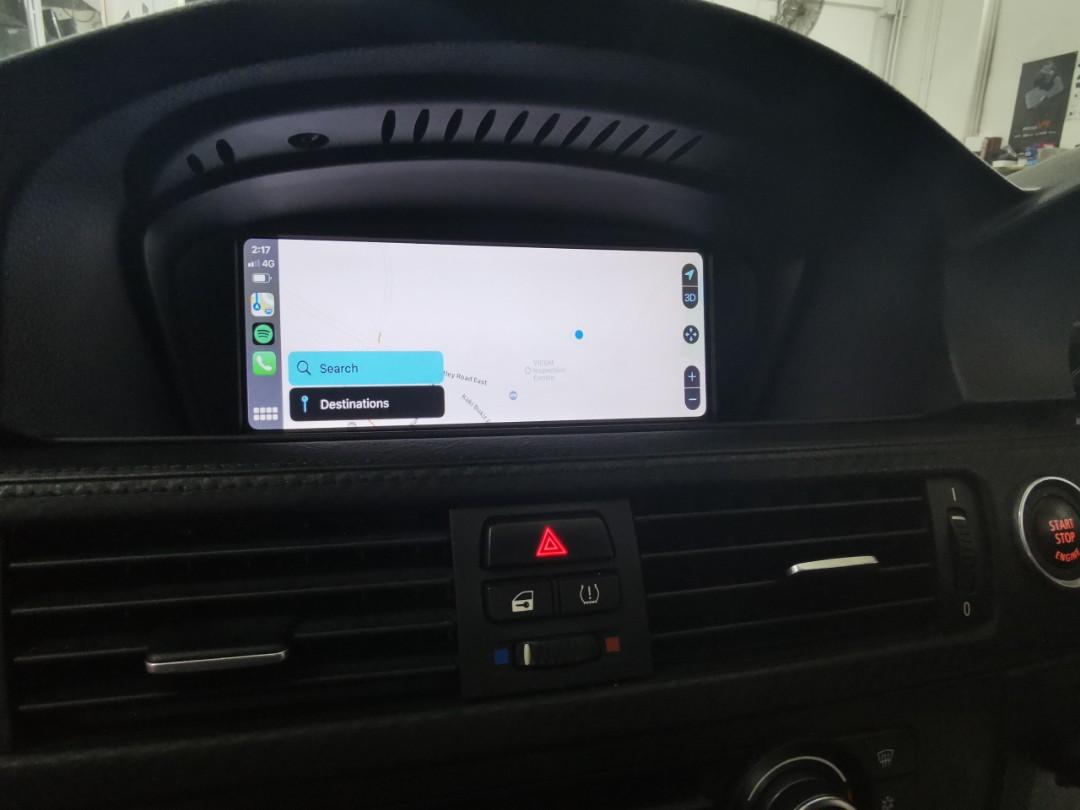 Wireless Apple Carplay integrated into orignal system for BMW M3 E90