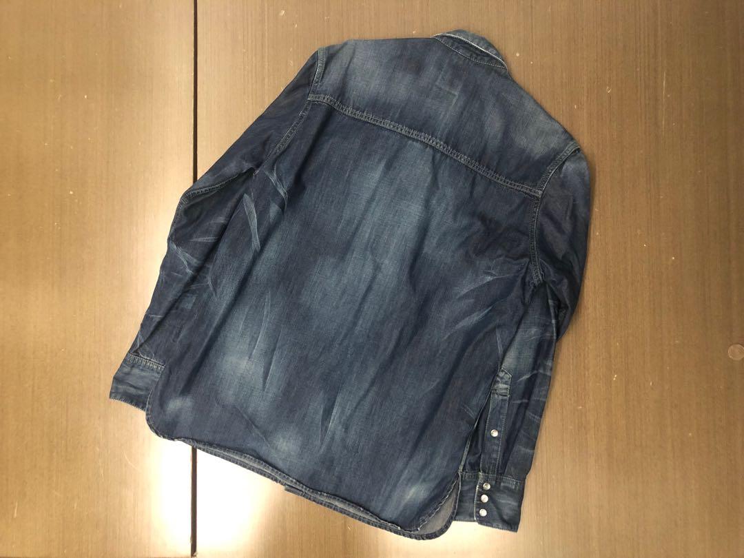 Wtaps 15ss Allman Denim Shirt, 女裝, 上衣, T-shirt - Carousell