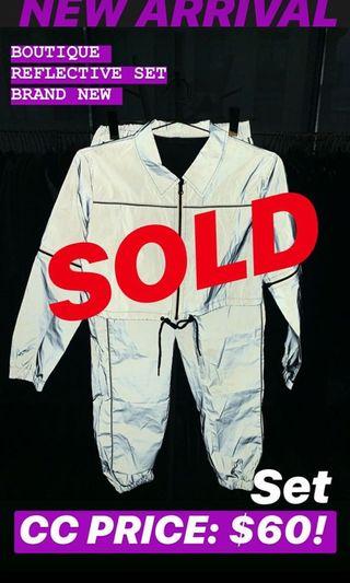 Reflective Streetwear Set