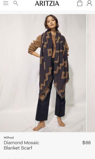 BRAND NEW Aritzia Blanket Scarf