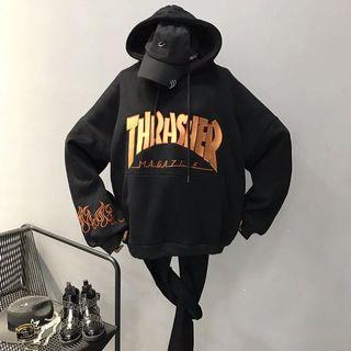 •PO• 3 COLOURS THRASHER FLAME PULLOVER TOP🔥
