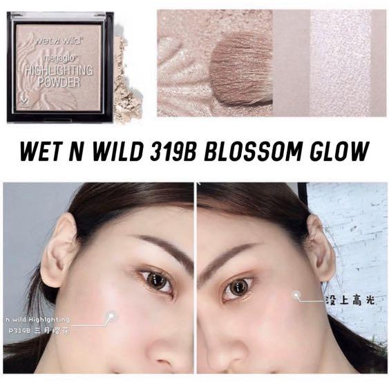 現貨包郵] Wet n Wild Highlighter 319B Blossom Glow, 美容＆個人護理