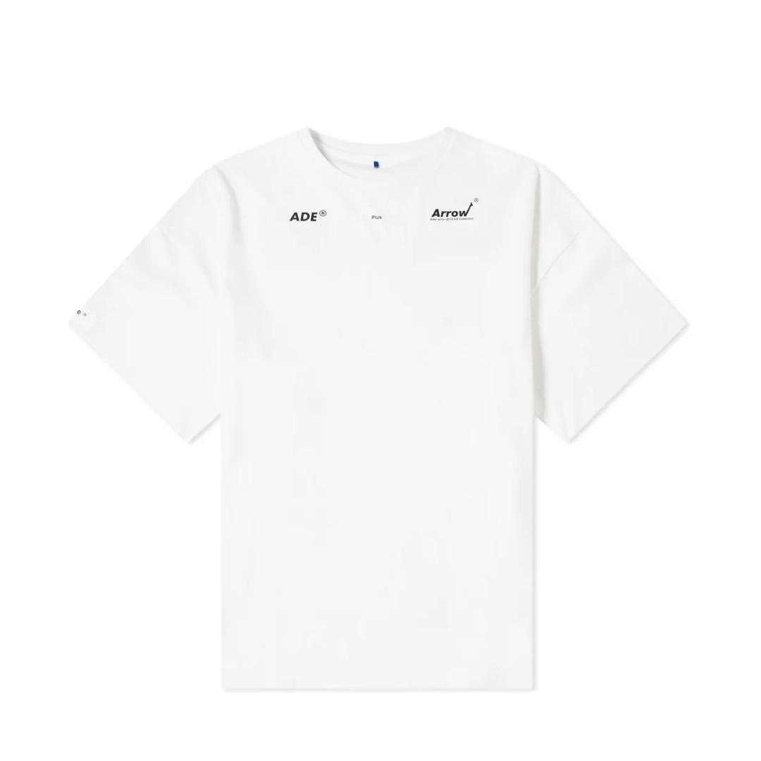 Ader Error Array Tee - White (Category: Tshirts & Polo Shirts) located in Singapore. Submitted by pandemic.streetwear (Listing ID 260657970, Image 2). Description: DESCRIPTION Logo-heavy to say the least, this ADER error tee is oversized in every way, shape and form. Bright white and plastered with all of ADER’s signatures, the SS19 tee is a tribute to the ‘Arrow’ collection and the South Korean label’s directional approach to design. - 100% Cott