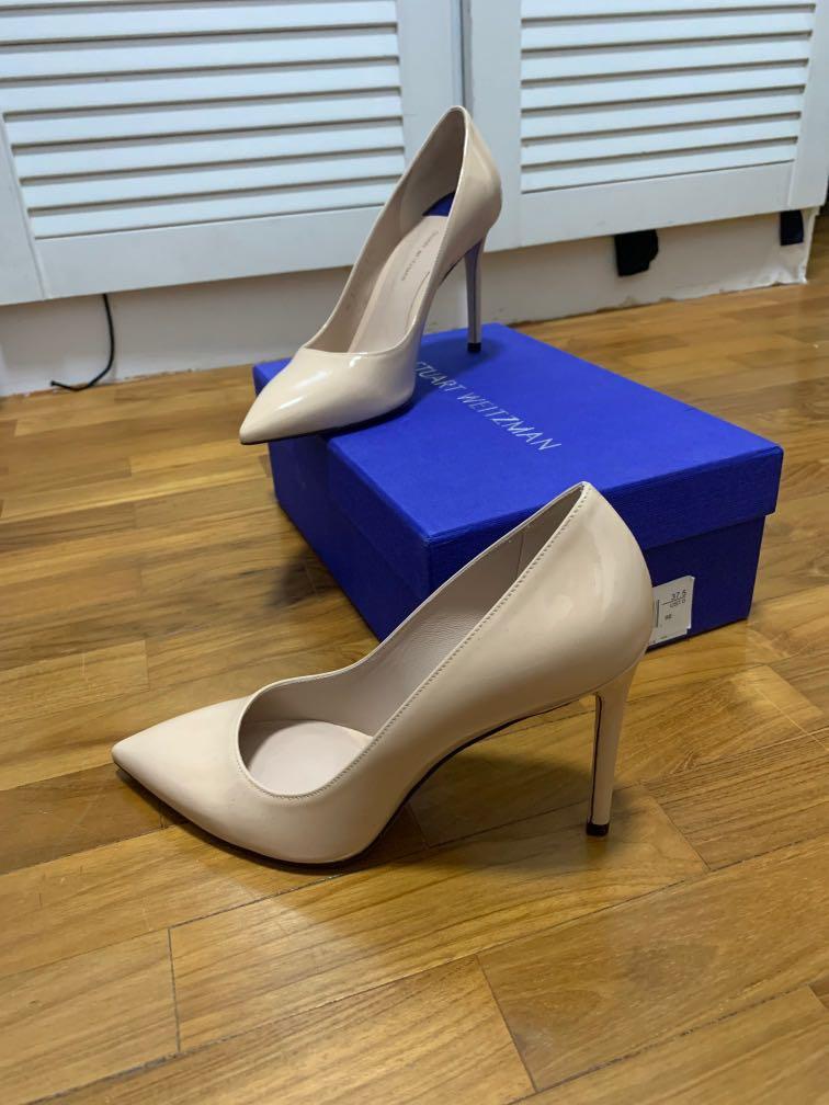Stuart weitzman nude pumps sale