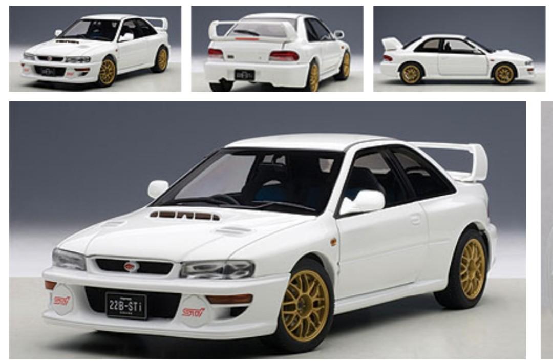 autoart subaru impreza 22b