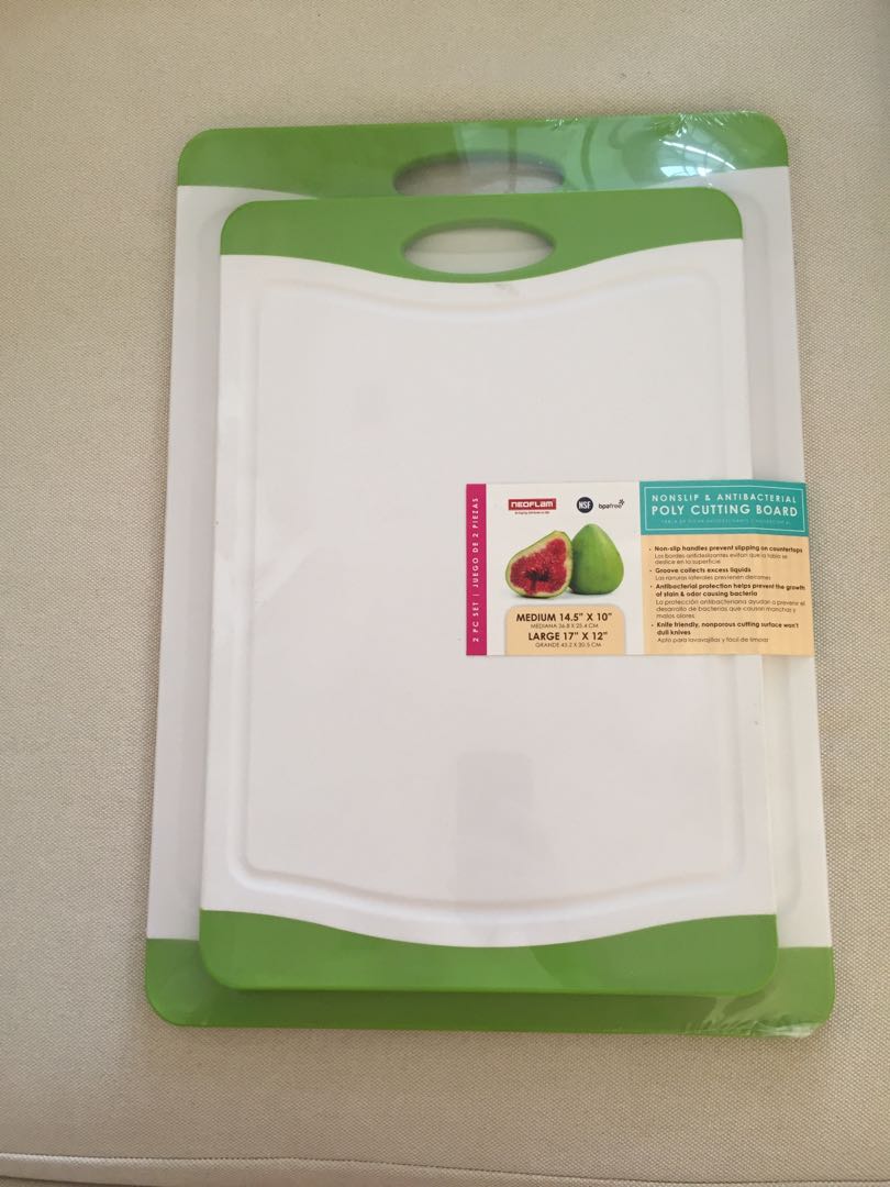 BNIP Neoflam Cutting Chopping Board (2 pcs) Assorted colours, TV & Home  Appliances, Kitchen Appliances, Other Kitchen Appliances on Carousell