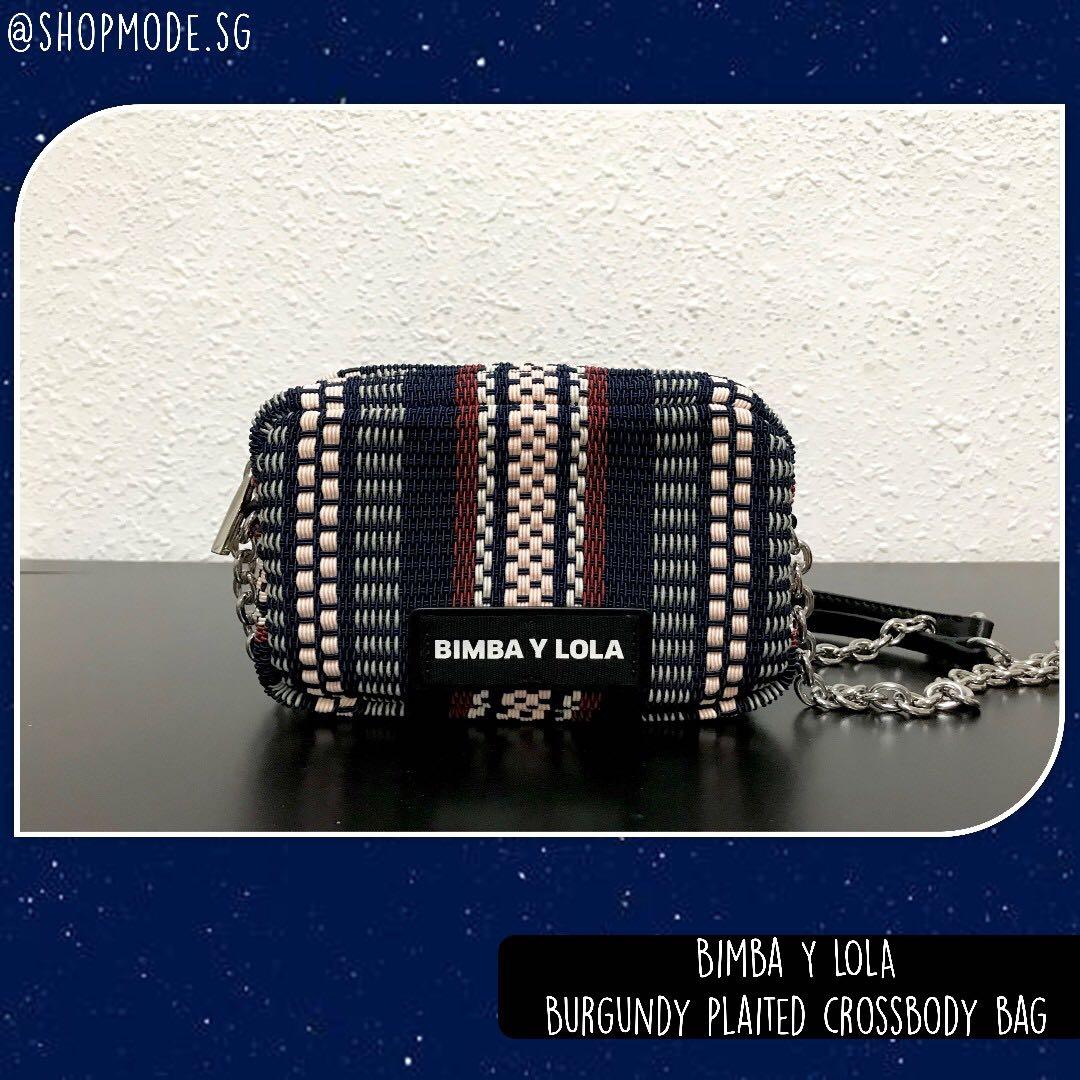 Bimba Y Lola Plaited Crossbody Bag, Women's Fashion, Bags & Wallets, Cross-body  Bags on Carousell