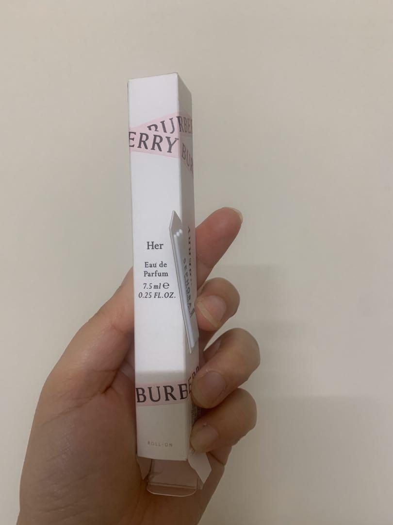 Burberry her roll on online