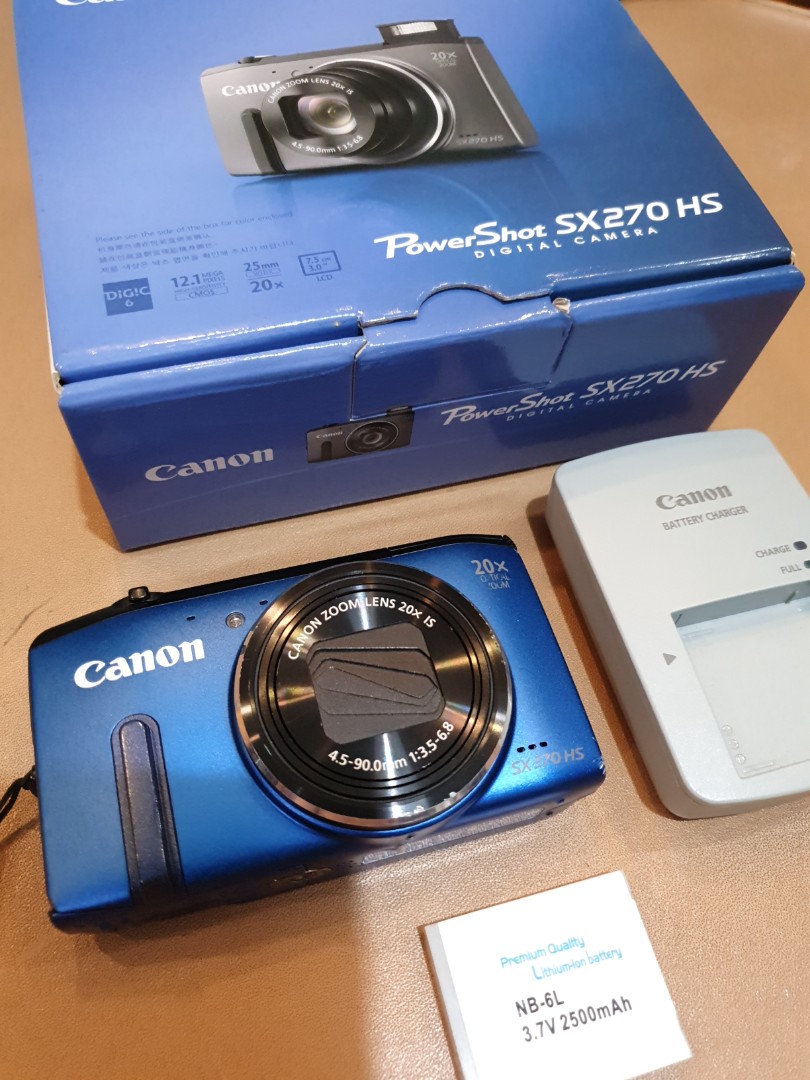 Canon SX270 HS PowerShot Photography Cameras on Carousell