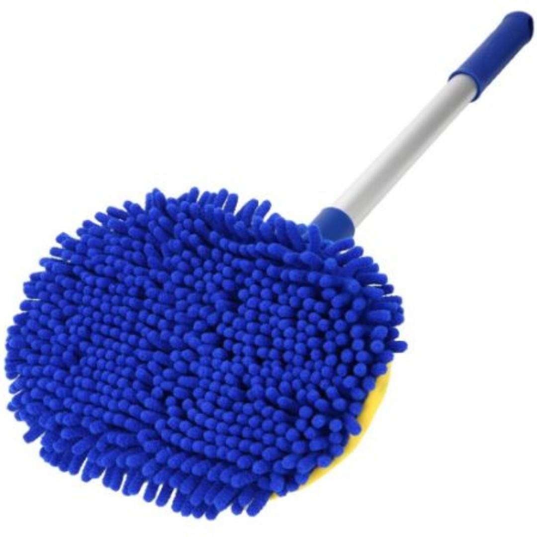 Car Wash Brush Water Flow Car Brush Replaceable Heads Truck Tire