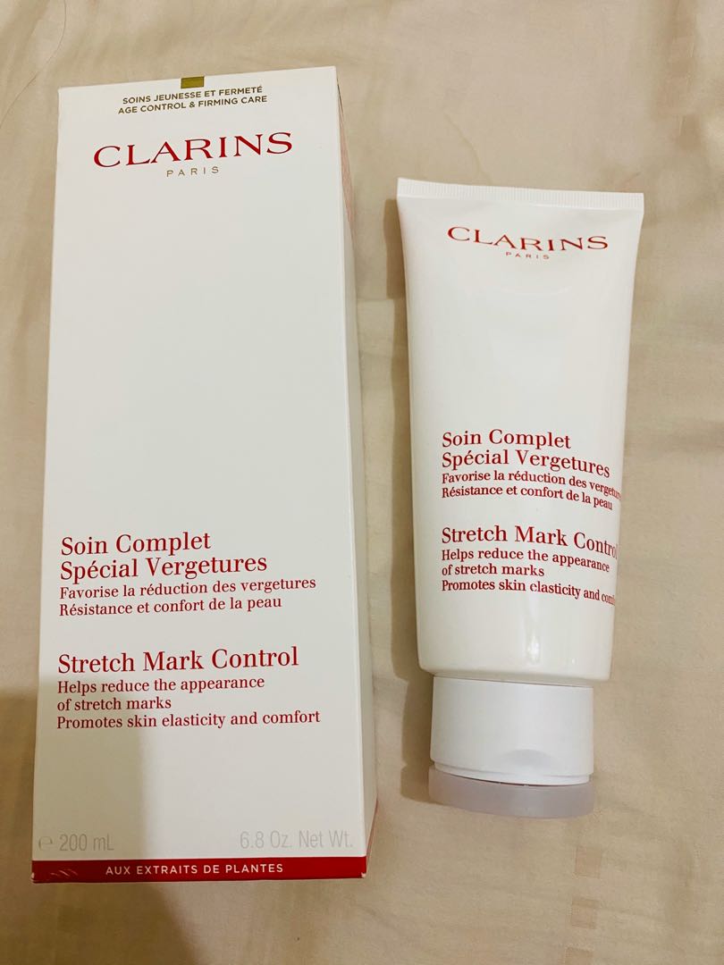 Clarins Stretch Mark Control Creme and Tonic treatment oil Set 80